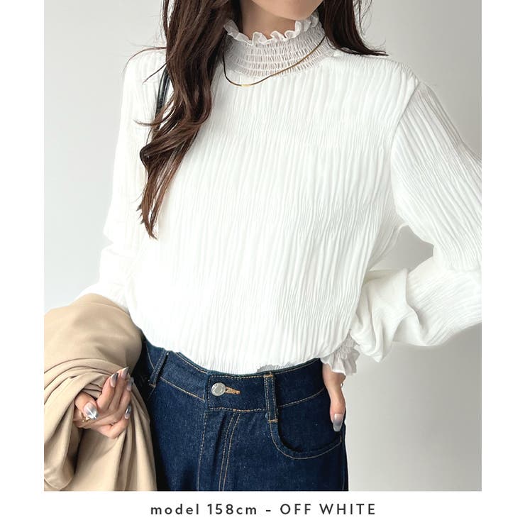 着る毛布の暖かさ。裏起毛ギャザートップス | futier land | 詳細画像8 