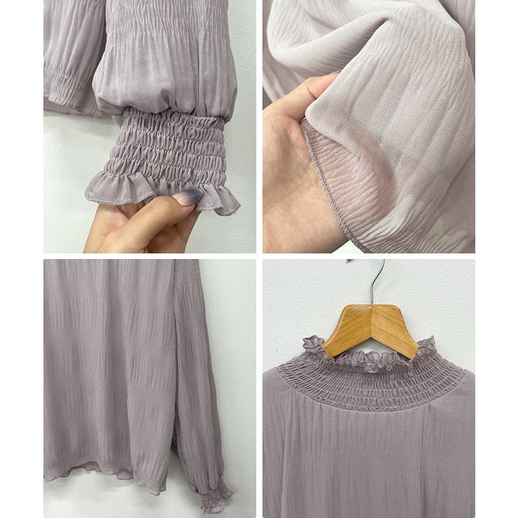 着る毛布の暖かさ。裏起毛ギャザートップス | futier land | 詳細画像9 