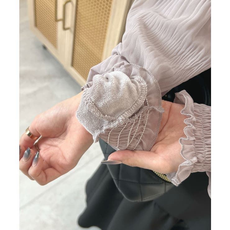 着る毛布の暖かさ。裏起毛ギャザートップス | futier land | 詳細画像18 