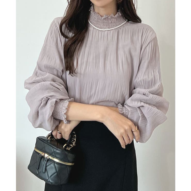 着る毛布の暖かさ。裏起毛ギャザートップス | futier land | 詳細画像19 