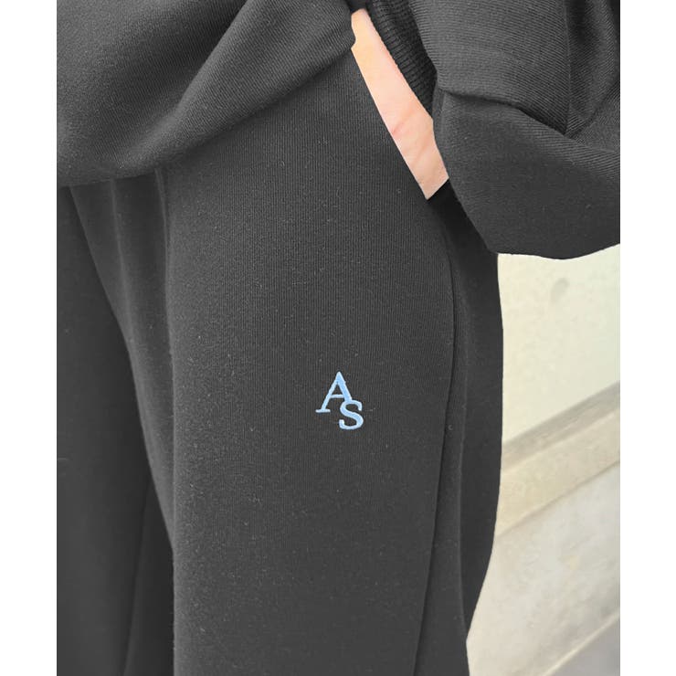 《ABYS》セットアップ可。ロゴ刺繍裏毛ドロストスウェットパンツ | futier land | 詳細画像10 