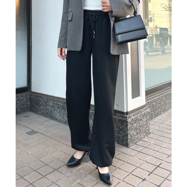 《ABYS》セットアップ可。ロゴ刺繍裏毛ドロストスウェットパンツ | futier land | 詳細画像13 