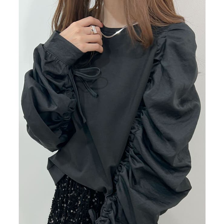 ADAWAS×eclat(アダワス×エクラ)の切り替えギャザープルオーバー