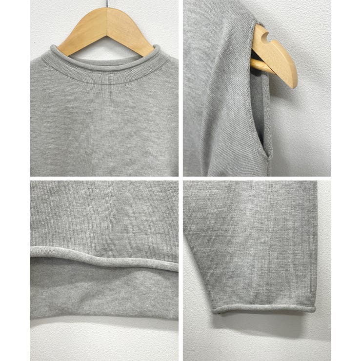 肩開きデザインが目を惹く！ショルダーオープンニットカットソー | futier land | 詳細画像8 