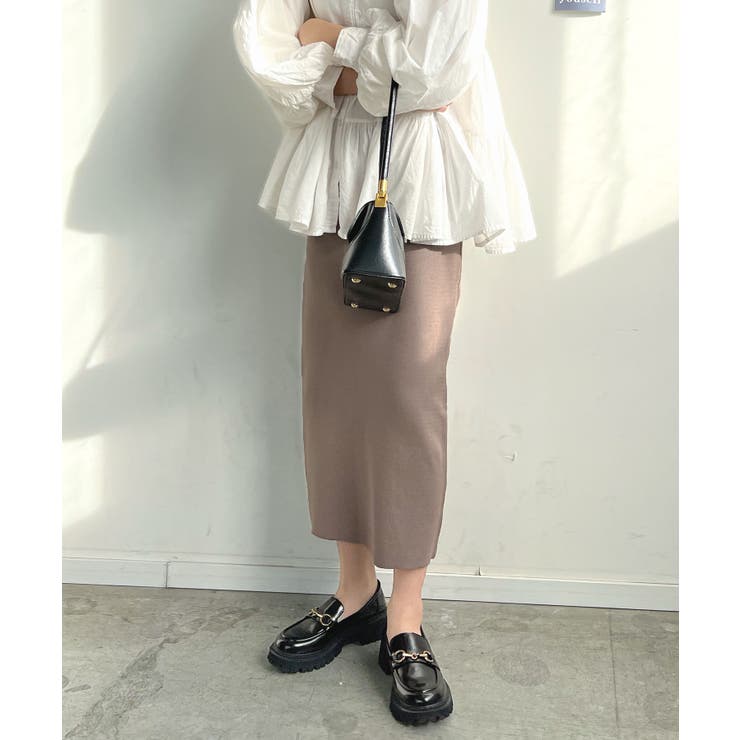 とにかくラク！伸びる！スーパーストレッチタイトスカート[品番