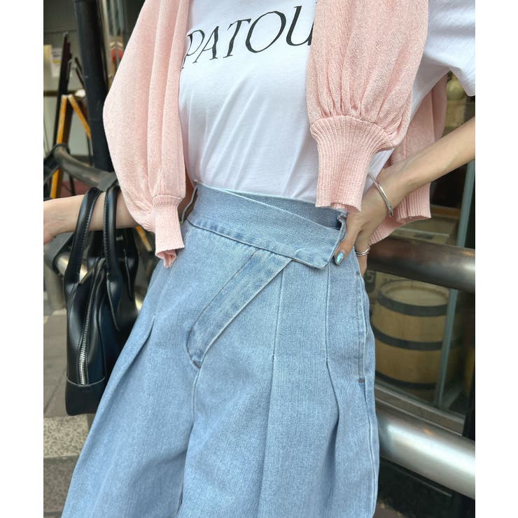 スタイリッシュさが魅力。デニムアシメタックパンツ | futier land | 詳細画像17 