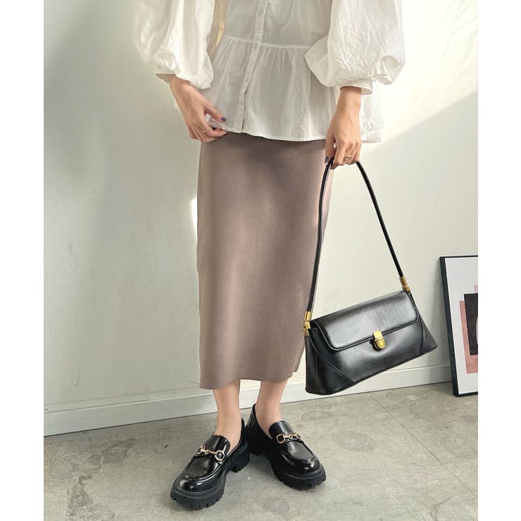 とにかくラク！伸びる！スーパーストレッチタイトスカート[品番
