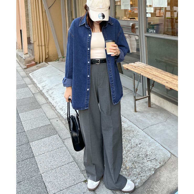 《ABYS》ロングシーズン着回しが叶う。オーバーサイズ デニムシャツ | futier land | 詳細画像13 