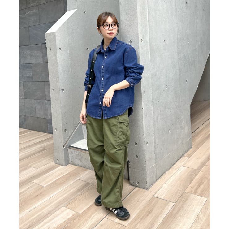 《ABYS》ロングシーズン着回しが叶う。オーバーサイズ デニムシャツ | futier land | 詳細画像23 