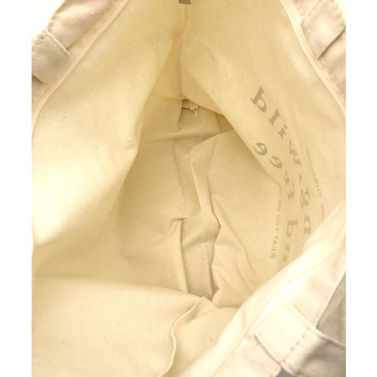 デイリーにアクセント映え。ファスナー付きキャンバストートバッグ | futier land | 詳細画像20 