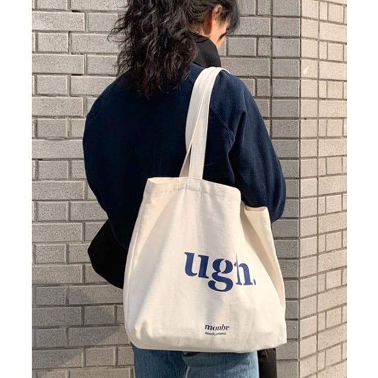 デイリーにアクセント映え。ファスナー付きキャンバストートバッグ | futier land | 詳細画像12 