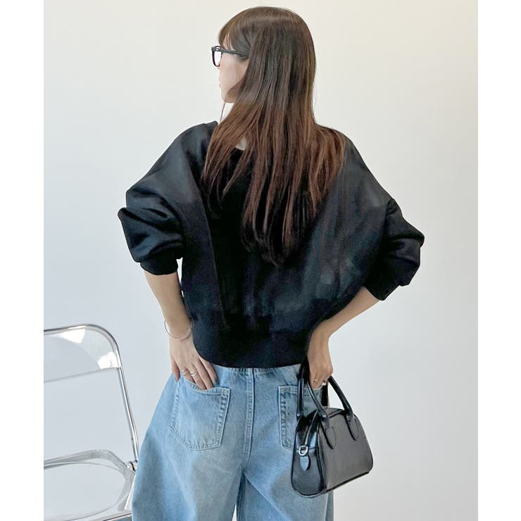 軽やかな大人の透明感。前後2wayボンディングシアーカーディガン 軽やかな大人の透明感。前後2wayボンディングシアーカーディガン