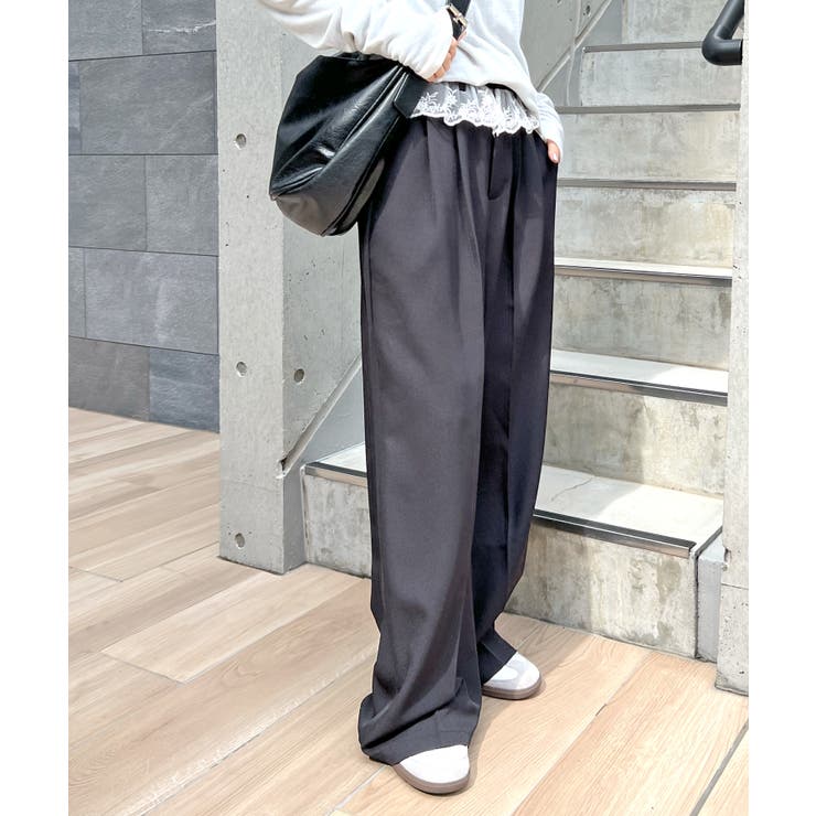 トレンド感たっぷり。ウエストフリルスラックス | futier land | 詳細画像14 