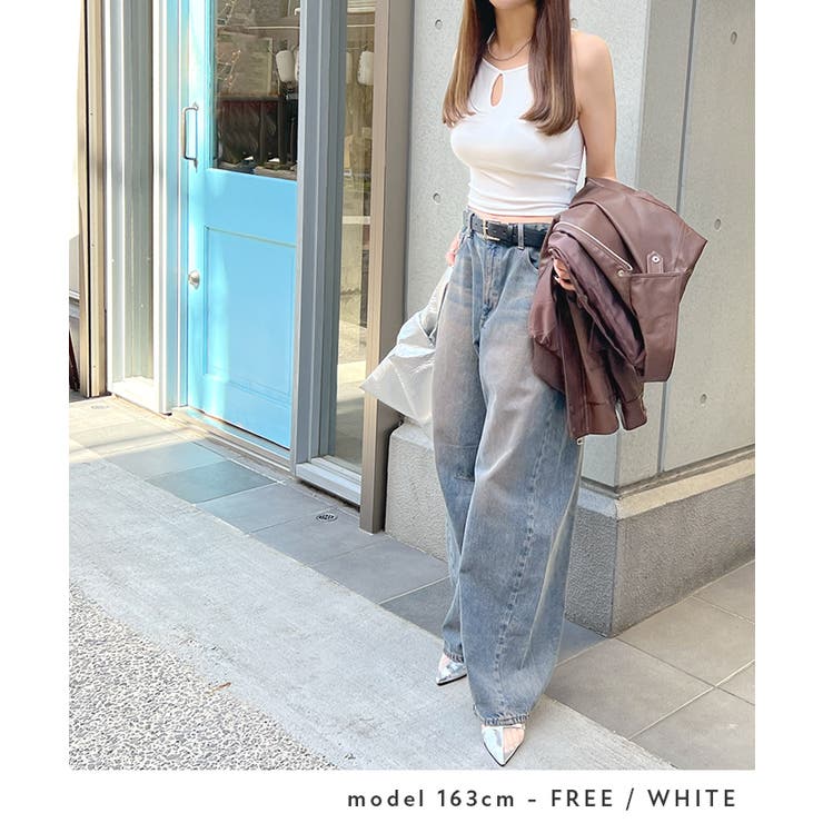 ヘルシーな抜け感。カップ付きアメスリキャミ | futier land | 詳細画像6 