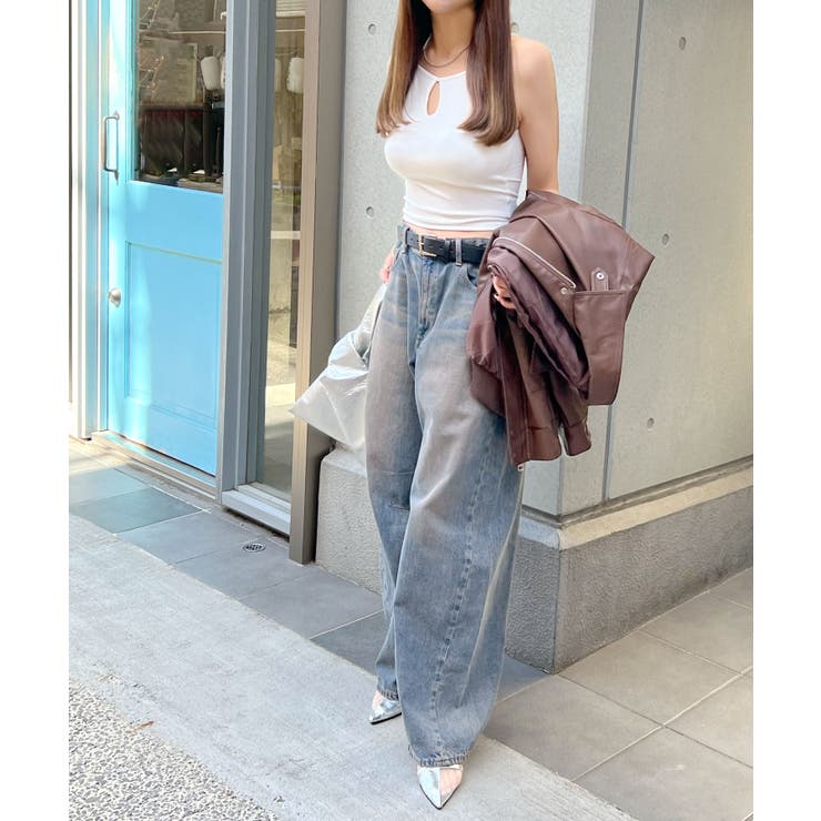 ヘルシーな抜け感。カップ付きアメスリキャミ | futier land | 詳細画像20 