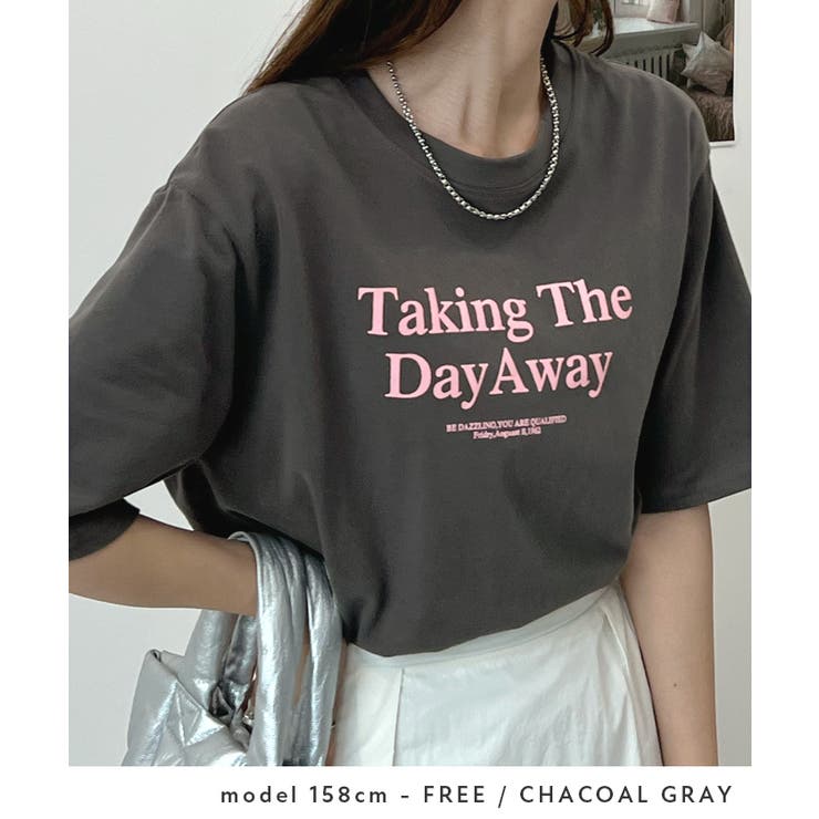 ナチュラルな着心地が魅力！コットン100％配色ロゴプリントTシャツ | futier land | 詳細画像5 