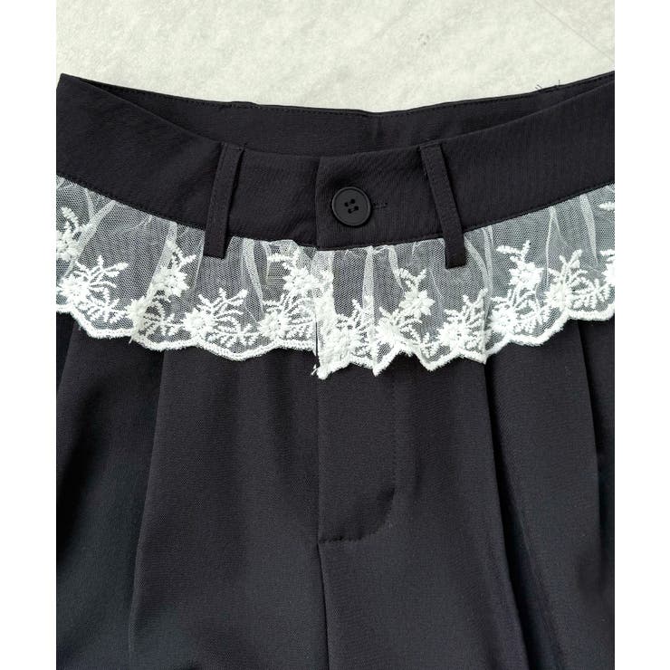 トレンド感たっぷり。ウエストフリルスラックス | futier land | 詳細画像31 