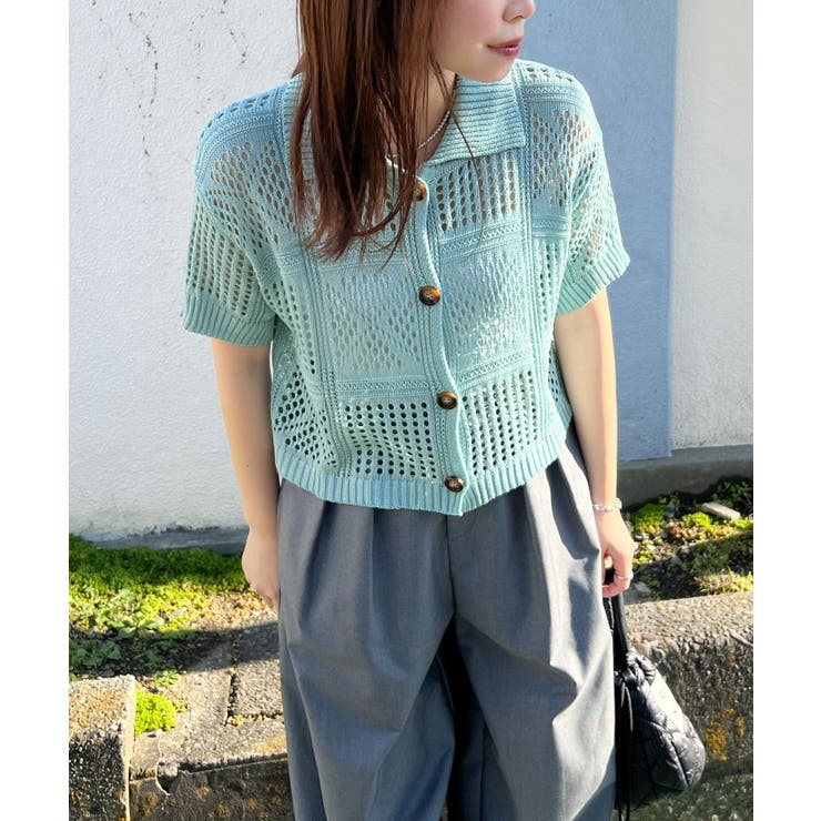 エリザベッタフランキ ショート丈 サマーニット 38サイズ 90%OFF 新品 エリザベッタフランキ ELISABETTA FRANCH トップス
