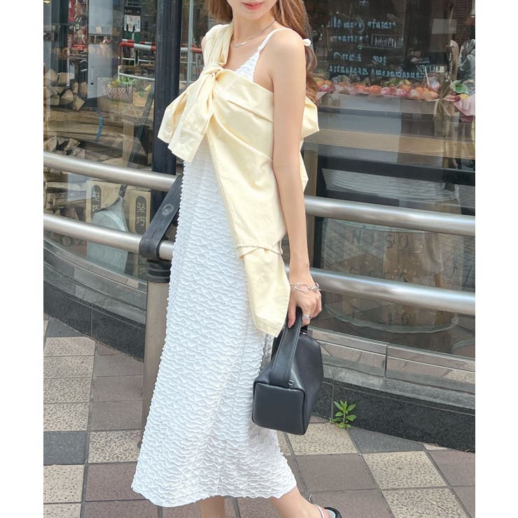 やわらかく動きやすい。チビフリルキャミワンピース | futier land | 詳細画像11 