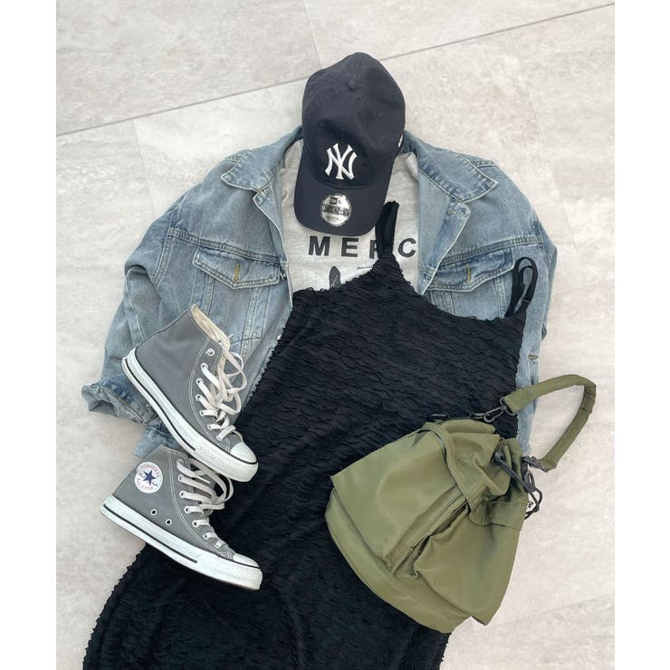 やわらかく動きやすい。チビフリルキャミワンピース | futier land | 詳細画像27 