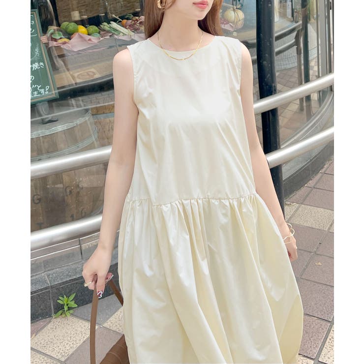 後ろ姿まで抜かりなく。バックリボンAラインワンピース | futier land | 詳細画像11