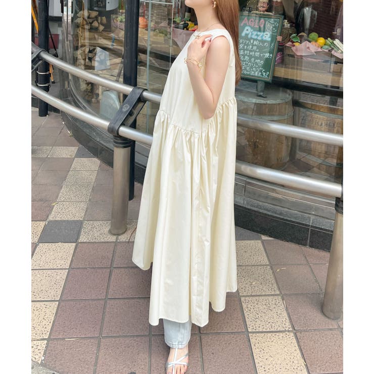 後ろ姿まで抜かりなく。バックリボンAラインワンピース | futier land | 詳細画像12