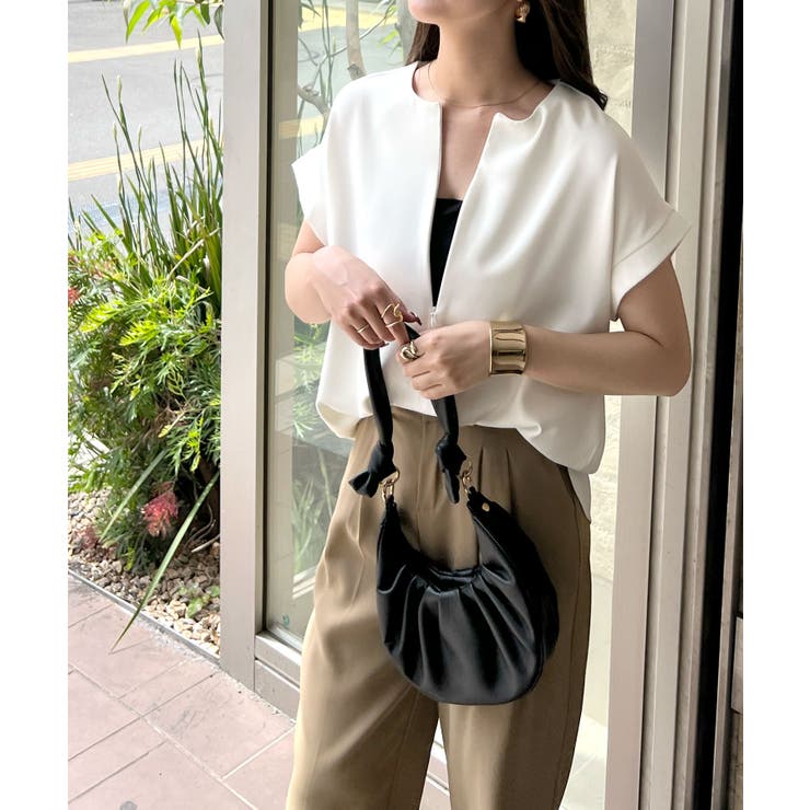 とろっとろした触感。とろみブラウス / 前後2way | futier land | 詳細画像11 