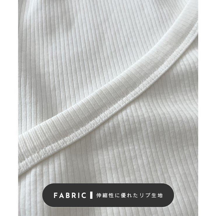 大人かわいい。レイヤードリブタンクトップ | futier land | 詳細画像5 