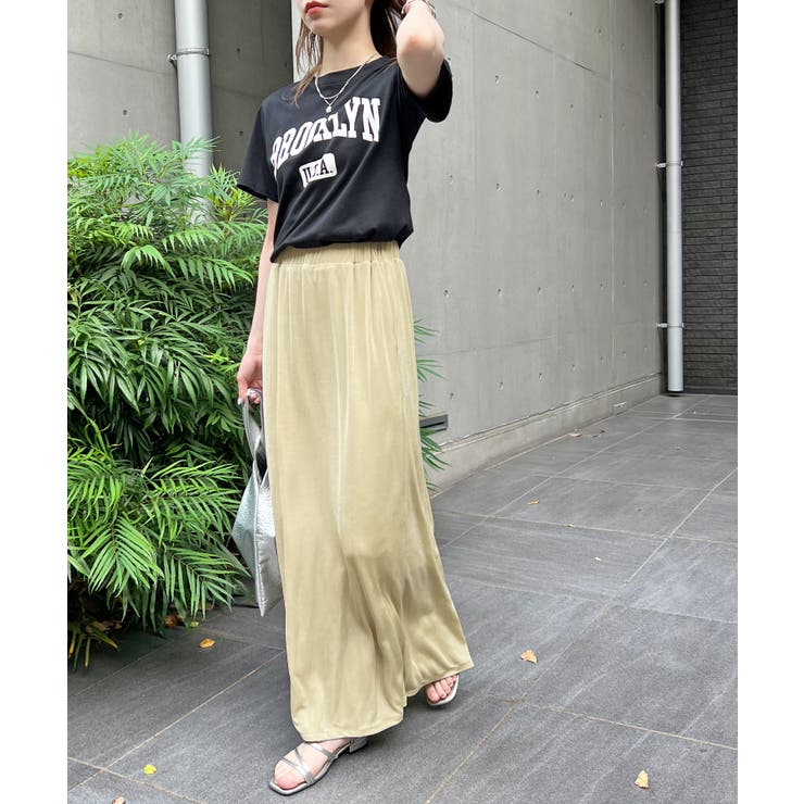 《ABYS》ひんやり接触冷感。ストレッチタイトナロースカート | futier land | 詳細画像19 