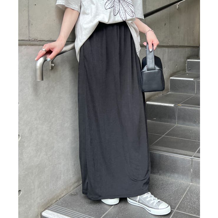 《ABYS》ひんやり接触冷感。ストレッチタイトナロースカート | futier land | 詳細画像23 