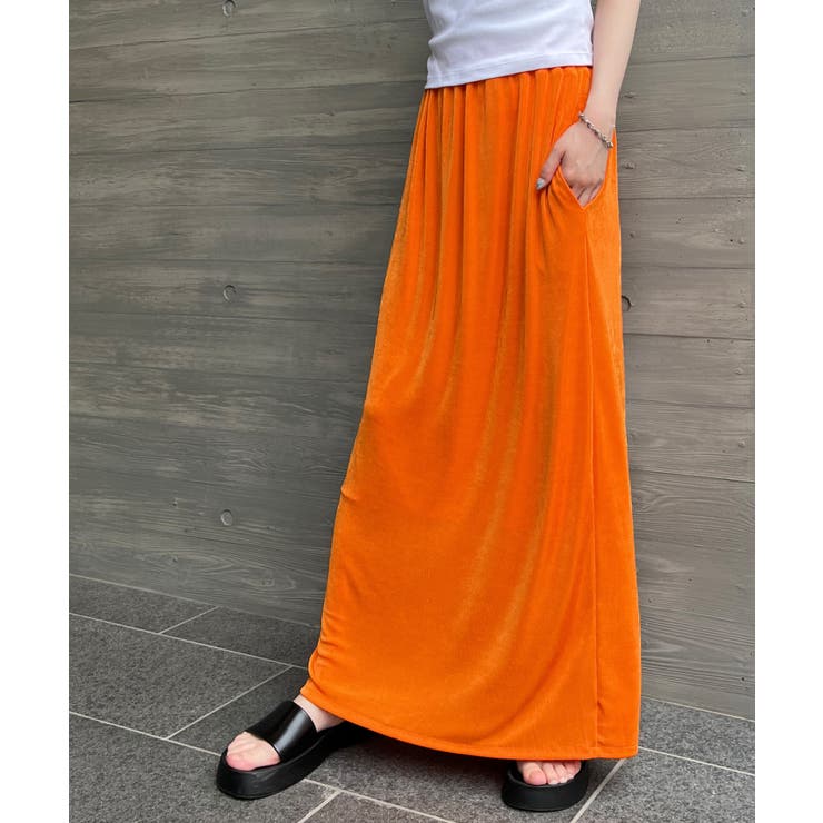 《ABYS》ひんやり接触冷感。ストレッチタイトナロースカート | futier land | 詳細画像14 