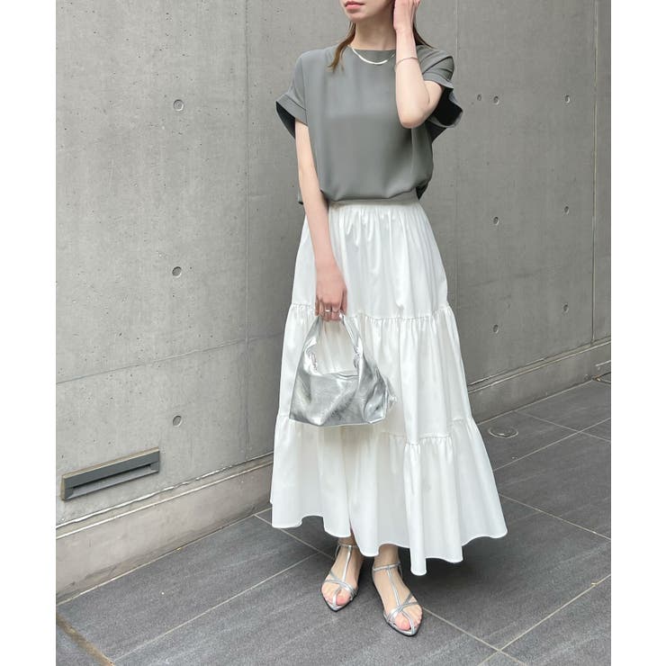 とろっとろした触感。とろみブラウス / 前後2way | futier land | 詳細画像36 