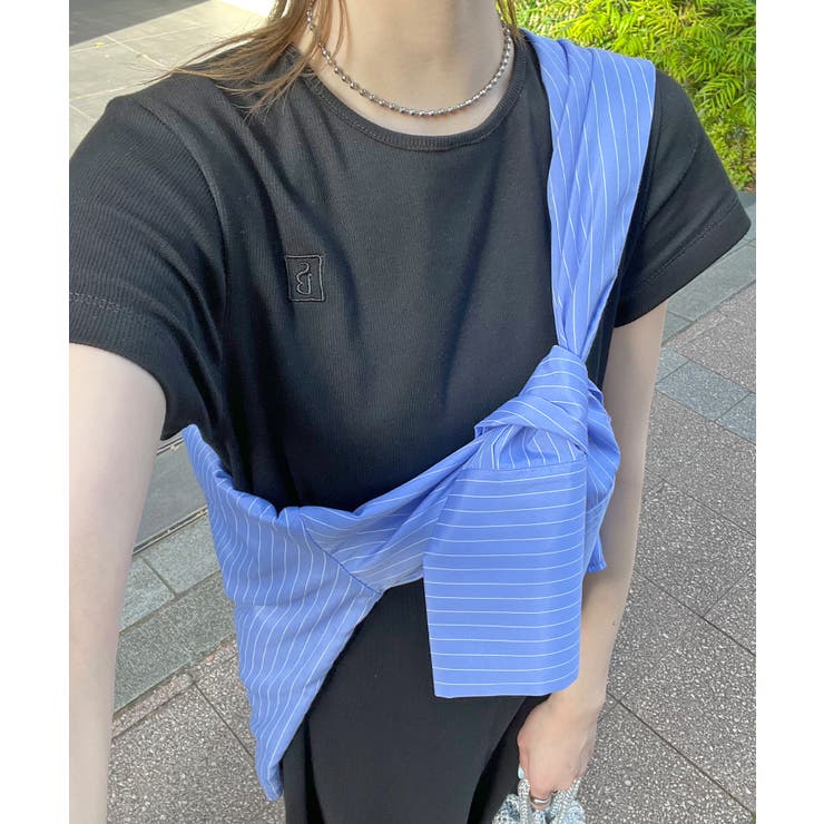 ABYSアビス》1枚で完成する。ワンポイント刺繍ワンピース[品番