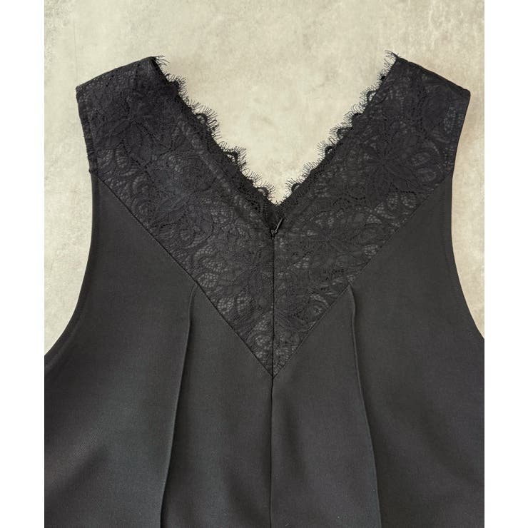 【オケージョン対応】大人な高見え。レースドッキングオールインワン | futier land | 詳細画像37 