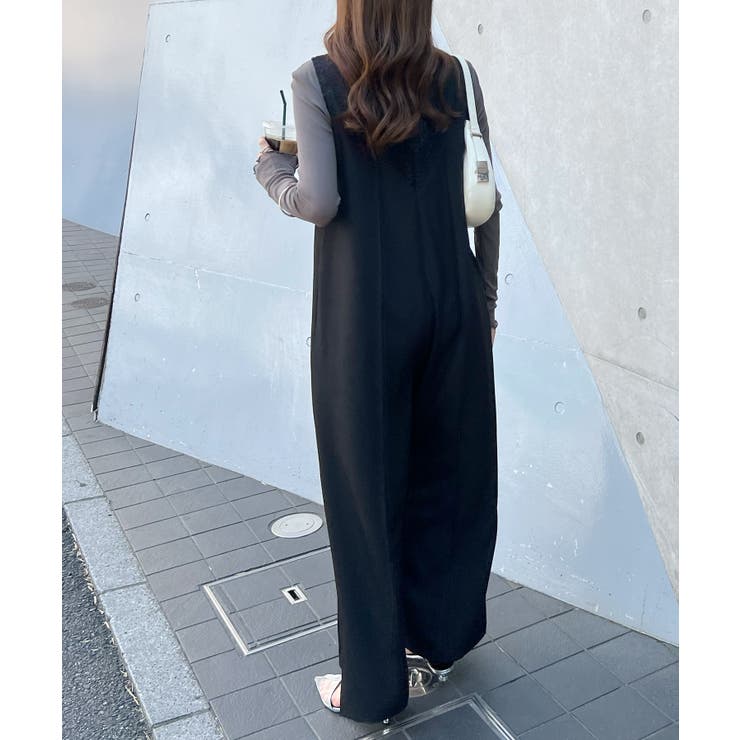 【オケージョン対応】大人な高見え。レースドッキングオールインワン | futier land | 詳細画像12 