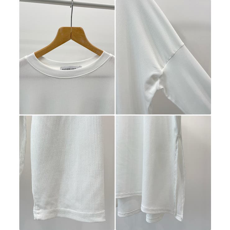 接触冷感素材でUVカット96％以上！サイドスリットトップス/ラッシュガード | futier land | 詳細画像14 