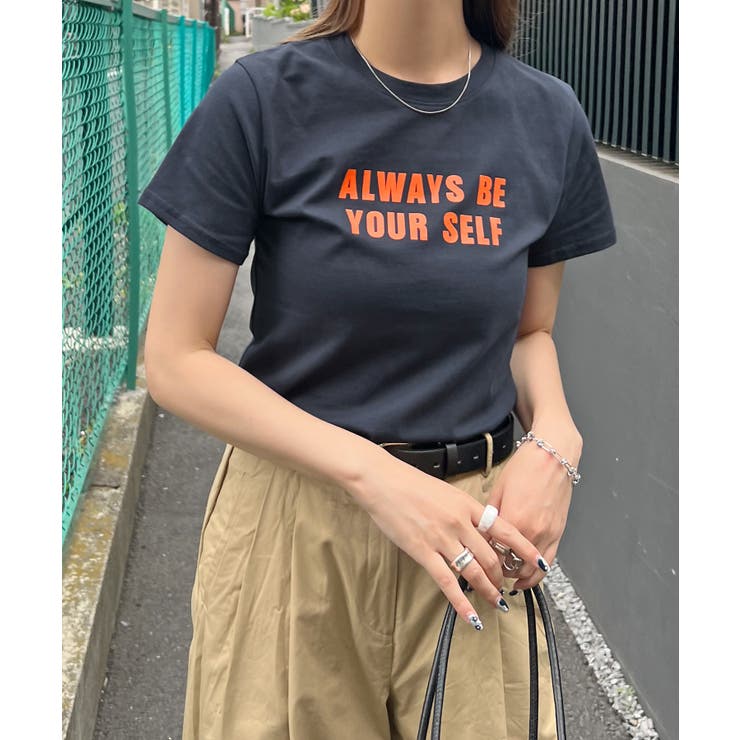 《ABYSアビス》選べる丈感で自由に楽しむ。ロゴプリントTシャツ | futier land | 詳細画像36 