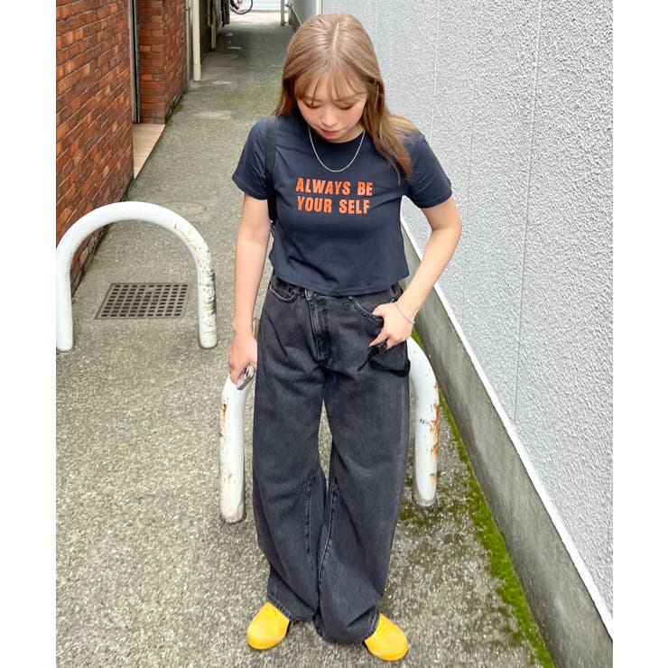 《ABYSアビス》選べる丈感で自由に楽しむ。ロゴプリントTシャツ | futier land | 詳細画像40 
