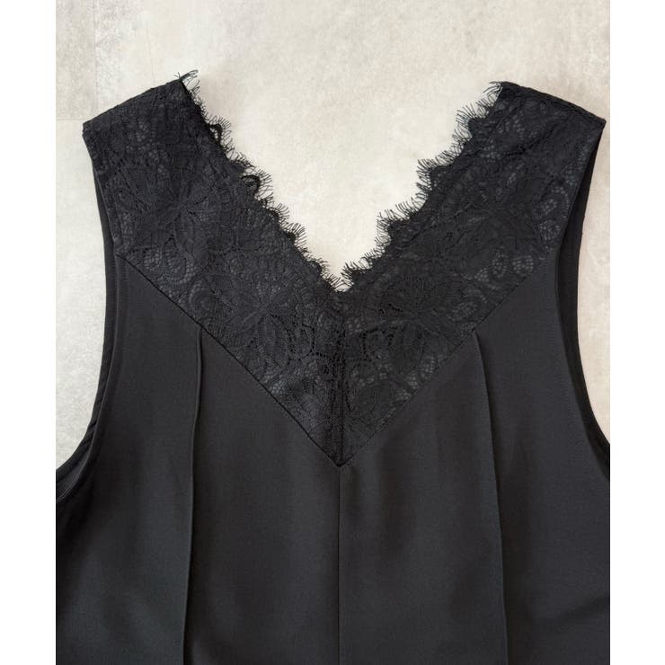 【オケージョン対応】大人な高見え。レースドッキングオールインワン | futier land | 詳細画像35 