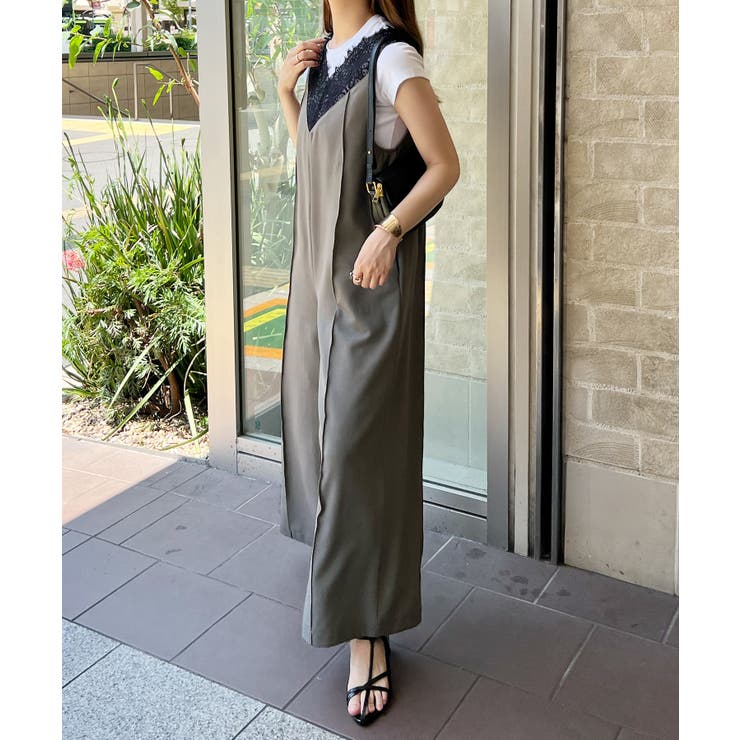 【オケージョン対応】大人な高見え。レースドッキングオールインワン | futier land | 詳細画像29 