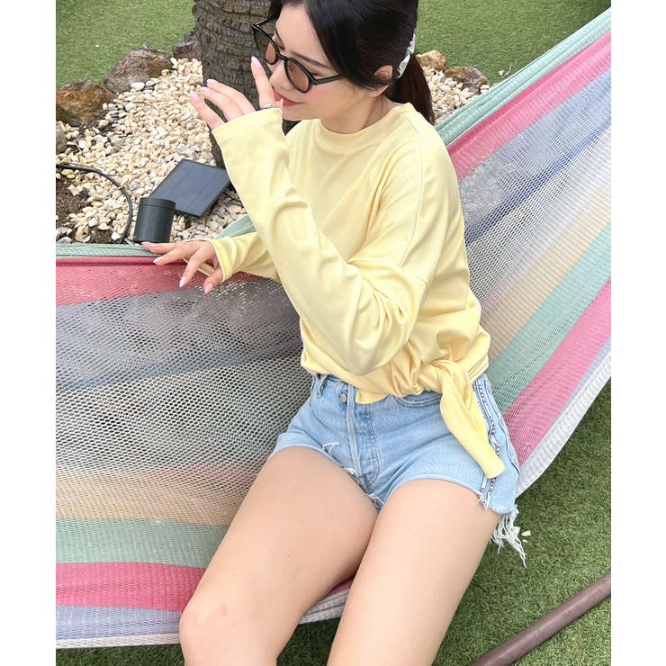 接触冷感素材でUVカット96％以上！サイドスリットトップス/ラッシュガード | futier land | 詳細画像39 