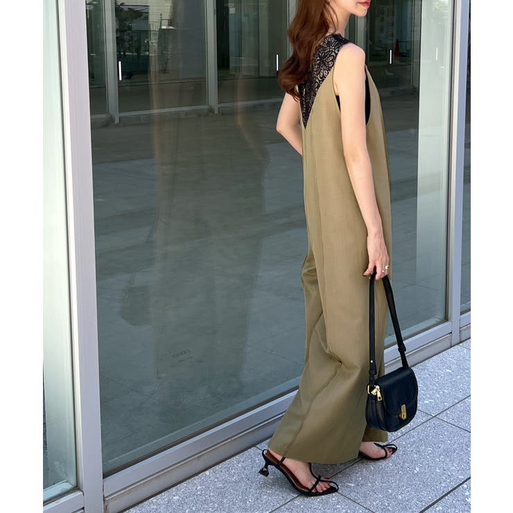 【オケージョン対応】大人な高見え。レースドッキングオールインワン | futier land | 詳細画像20 