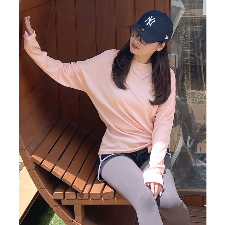 接触冷感素材でUVカット96％以上！サイドスリットトップス/ラッシュガード | futier land | 詳細画像30 