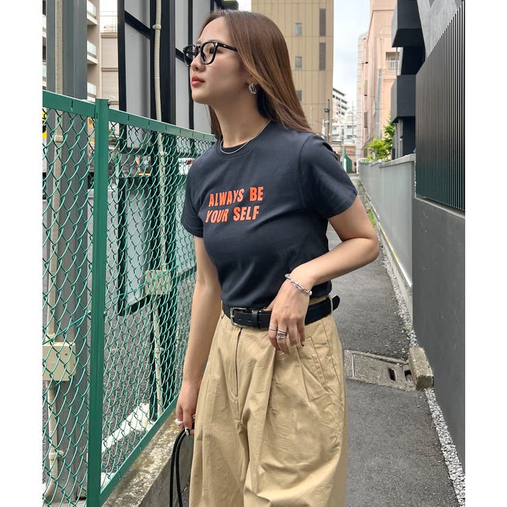 《ABYSアビス》選べる丈感で自由に楽しむ。ロゴプリントTシャツ | futier land | 詳細画像34 