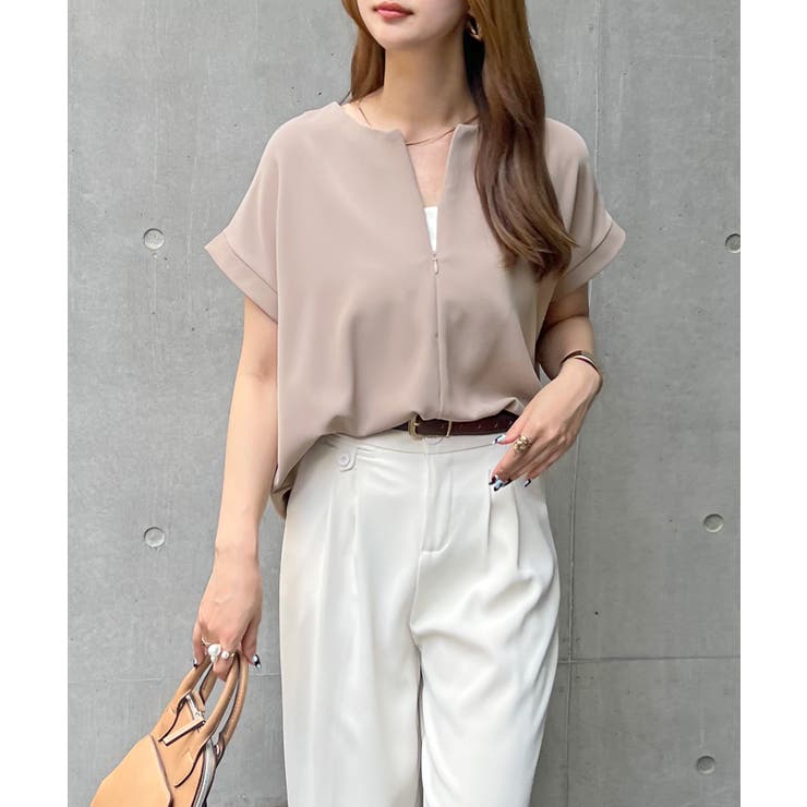 とろっとろした触感。とろみブラウス / 前後2way | futier land | 詳細画像43 