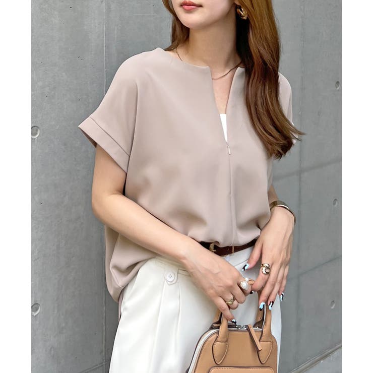 とろっとろした触感。とろみブラウス / 前後2way | futier land | 詳細画像42 