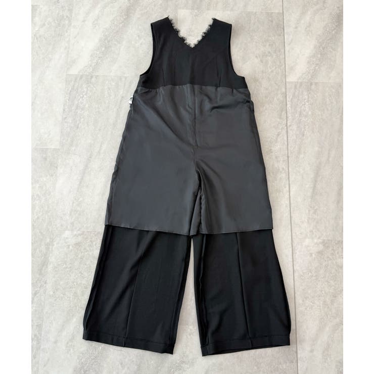 【オケージョン対応】大人な高見え。レースドッキングオールインワン | futier land | 詳細画像41 