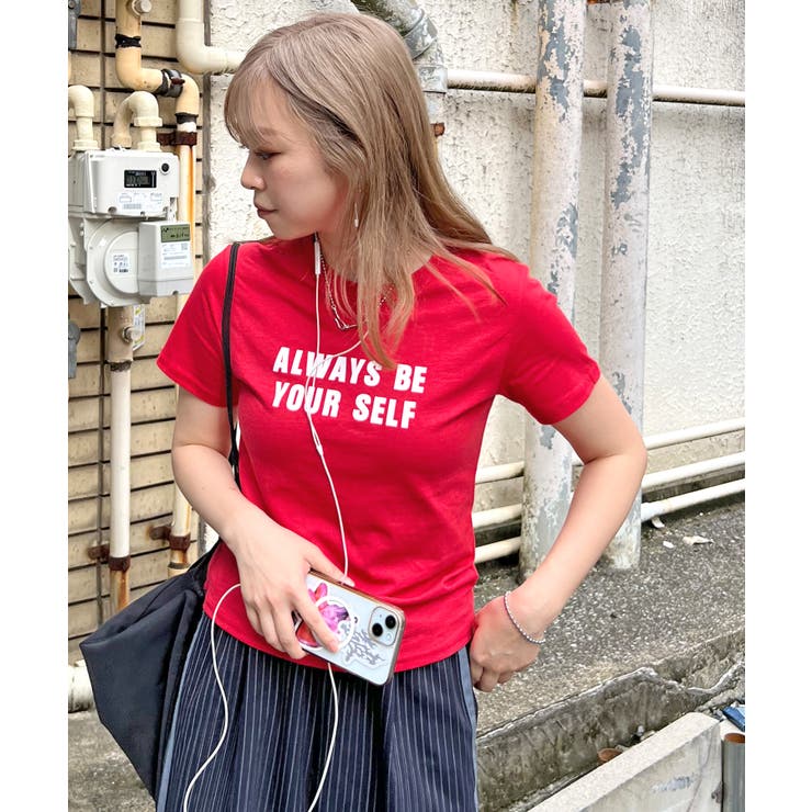 《ABYSアビス》選べる丈感で自由に楽しむ。ロゴプリントTシャツ | futier land | 詳細画像28 