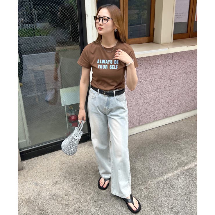 《ABYSアビス》選べる丈感で自由に楽しむ。ロゴプリントTシャツ | futier land | 詳細画像24 
