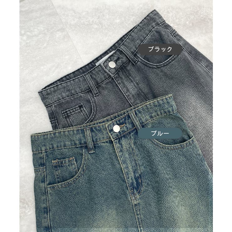 《ABYS》一年中活躍、万能デニム。バックスリットデニムロングスカート | futier land | 詳細画像3 